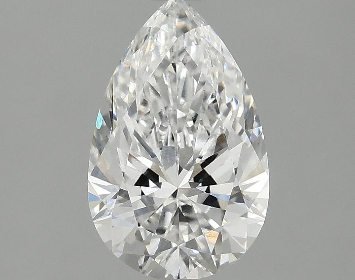 1.54 Carat Pear Shaped Ideal Cut VS1 IGI Certified Lab Grown Diamond