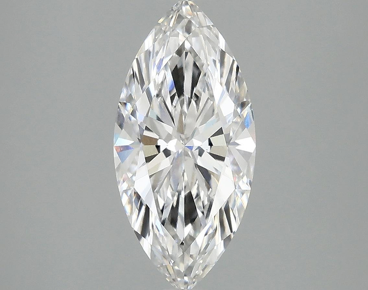 2.01 Carat Marquise Shaped Excellent Cut VS1 IGI Certified Lab Grown Diamond