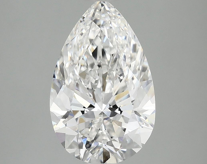 3.02 Carat Pear Shaped Ideal Cut VVS2 IGI Certified Lab Grown Diamond