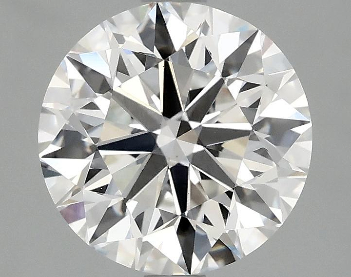 2.4 Carat Round Shaped Excellent Cut VVS2 IGI Certified Lab Grown Diamond