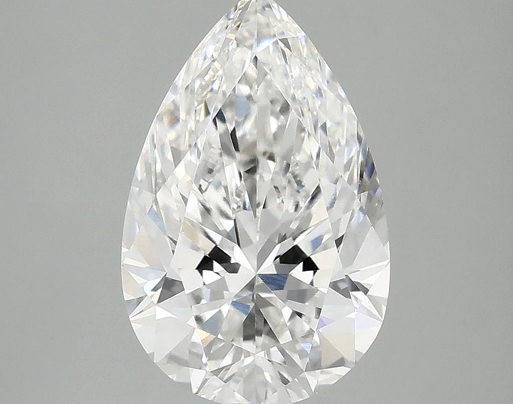 3.07 Carat Pear Shaped Ideal Cut VS1 IGI Certified Lab Grown Diamond