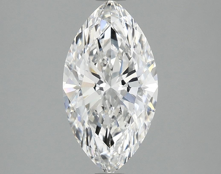 2.04 Carat Marquise Shaped Excellent Cut VVS2 IGI Certified Lab Grown Diamond