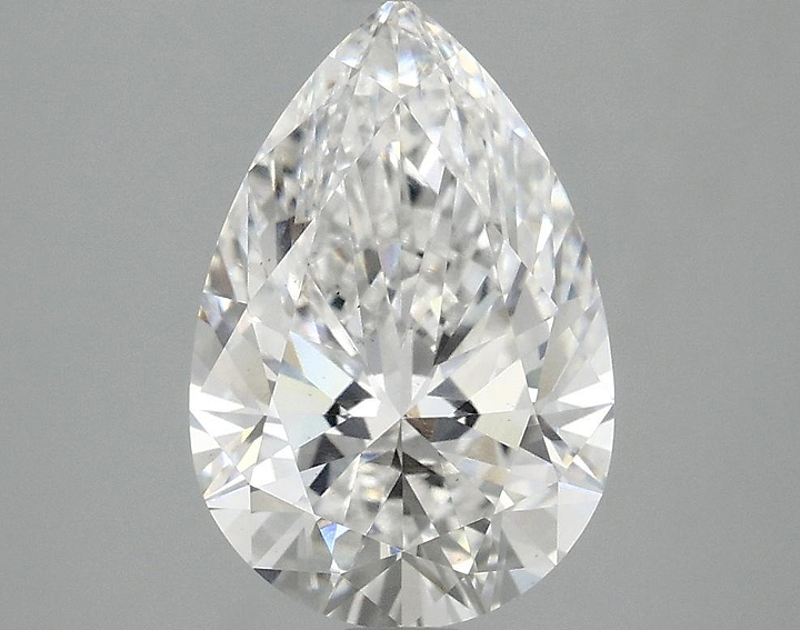 2.54 Carat Pear Shaped Excellent Cut VS2 IGI Certified Lab Grown Diamond