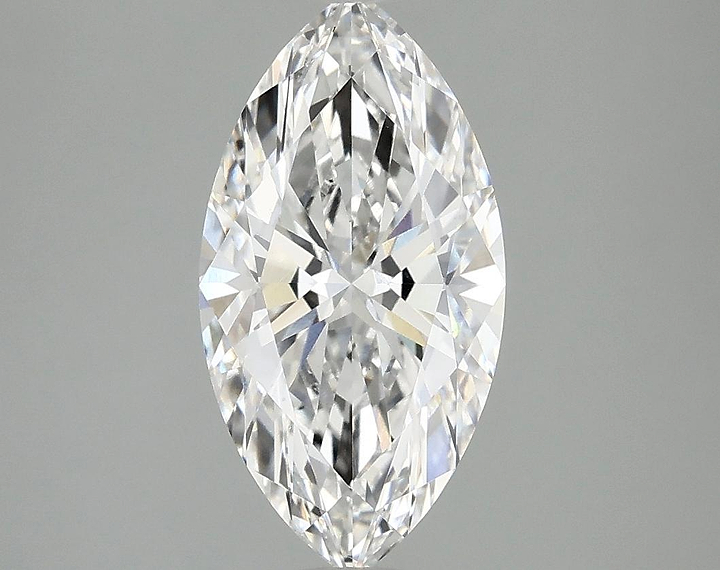2.1 Carat Marquise Shaped Ideal Cut VS1 IGI Certified Lab Grown Diamond
