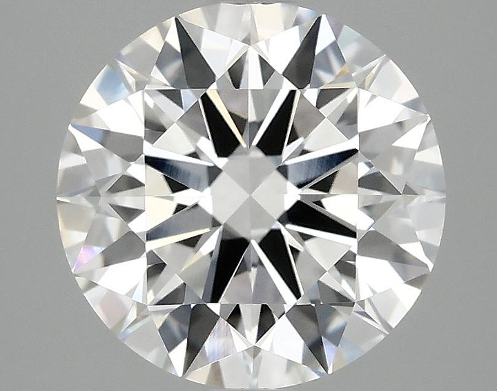 3.06 Carat Round Shaped Ideal Cut VVS2 IGI Certified Lab Grown Diamond