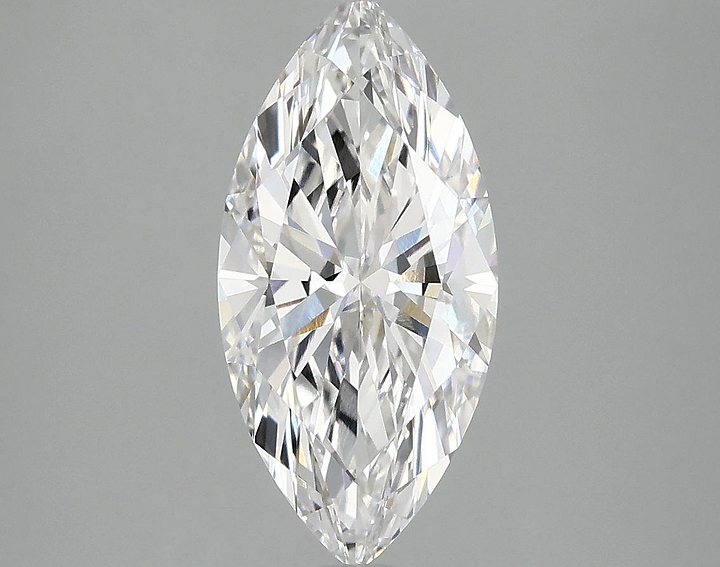 2.0 Carat Marquise Shaped Excellent Cut VVS2 IGI Certified Lab Grown Diamond