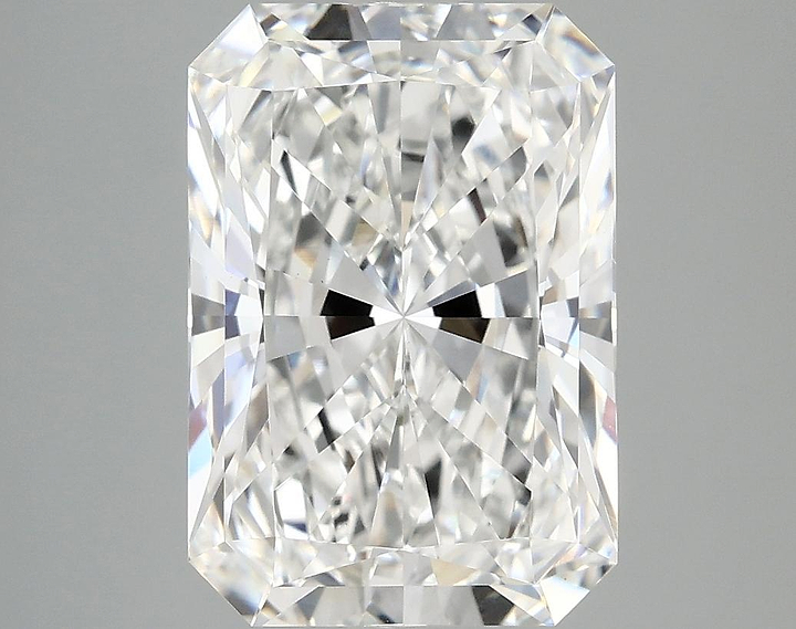 4.18 Carat Radiant Shaped Ideal Cut VVS2 IGI Certified Lab Grown Diamond