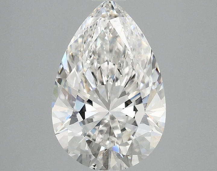 3.09 Carat Pear Shaped Excellent Cut VS2 IGI Certified Lab Grown Diamond