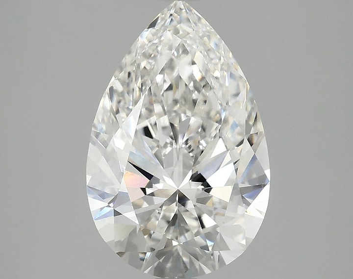 3.05 Carat Pear Shaped Excellent Cut VS1 IGI Certified Lab Grown Diamond
