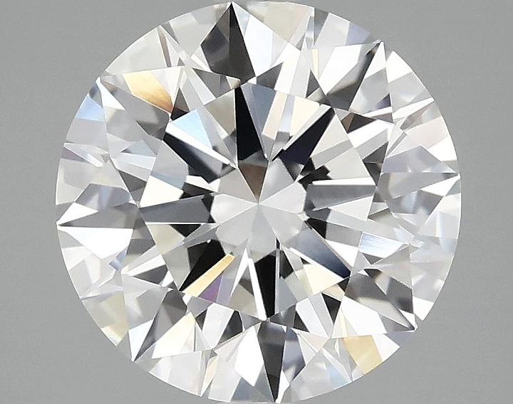 3.08 Carat Round Shaped Ideal Cut VVS2 IGI Certified Lab Grown Diamond