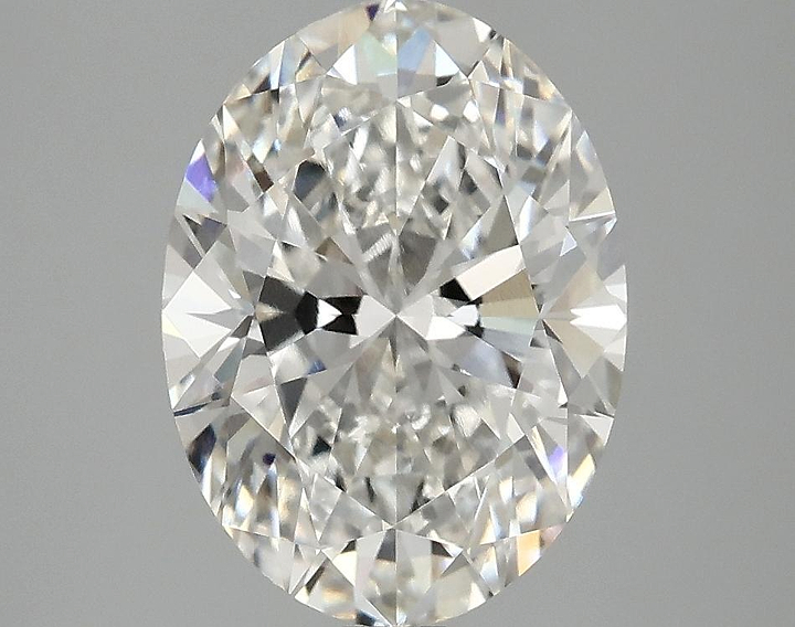 3.07 Carat Oval Shaped Excellent Cut VVS2 IGI Certified Lab Grown Diamond
