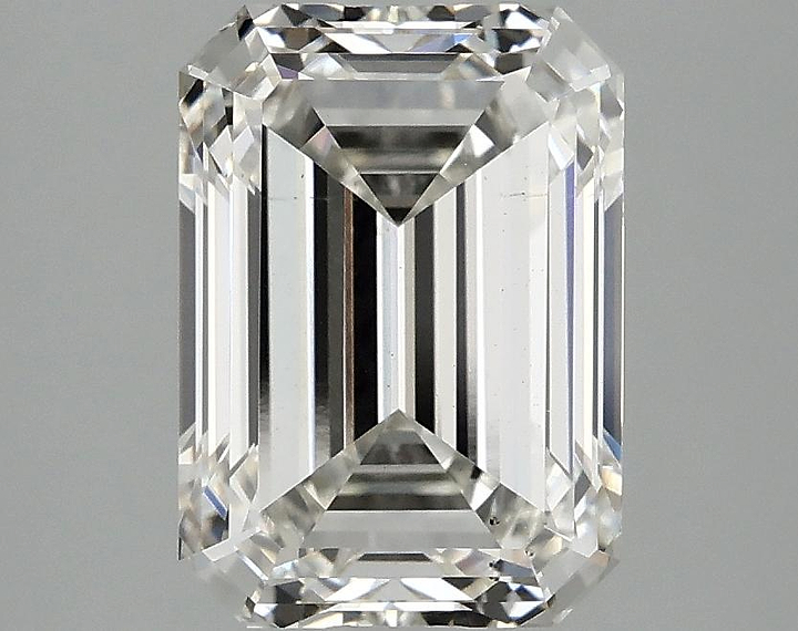 3.01 Carat Emerald Shaped Ideal Cut VS2 IGI Certified Lab Grown Diamond