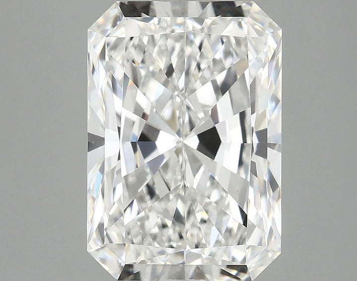 4.01 Carat Radiant Shaped Ideal Cut VVS2 IGI Certified Lab Grown Diamond