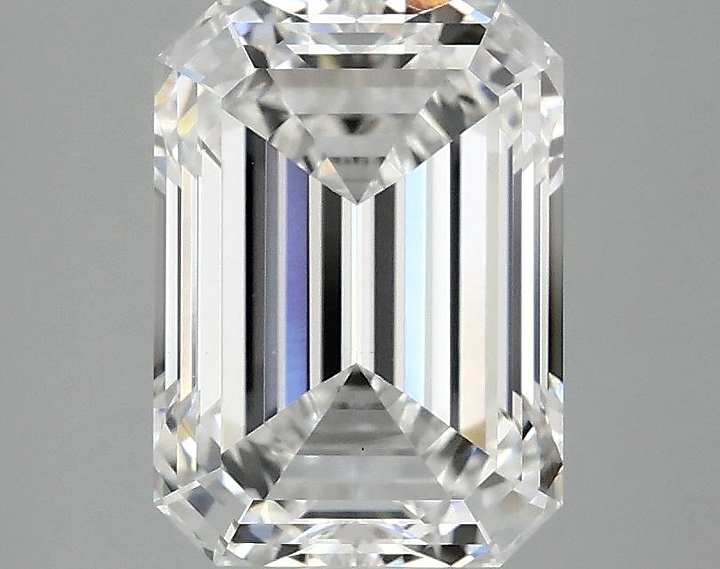 3.03 Carat Emerald Shaped Excellent Cut VS1 IGI Certified Lab Grown Diamond