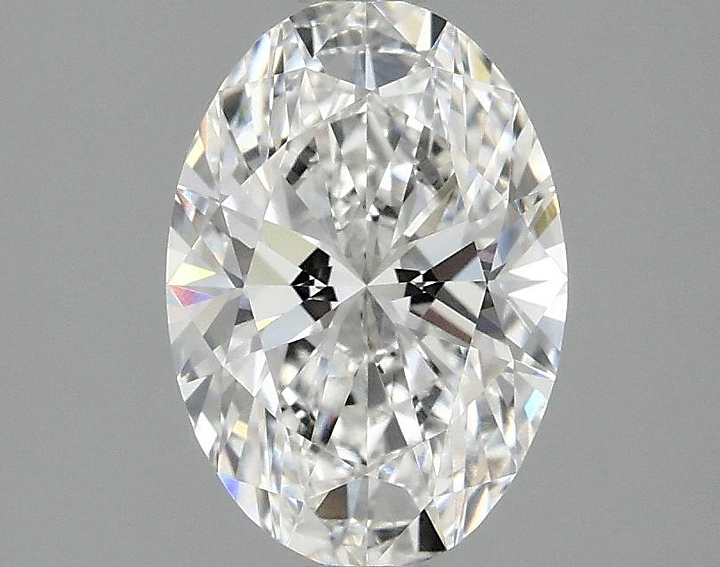 1.54 Carat Oval Shaped Ideal Cut VVS2 IGI Certified Lab Grown Diamond