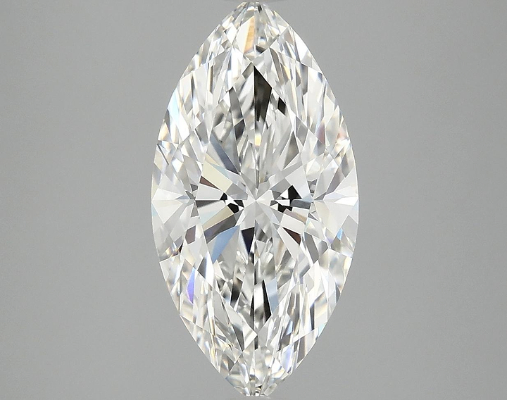 3.0 Carat Marquise Shaped Ideal Cut VVS2 IGI Certified Lab Grown Diamond