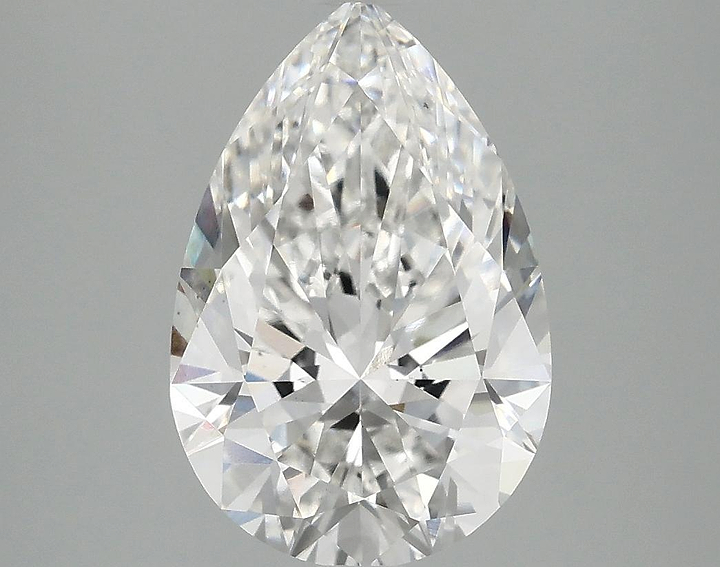 3.07 Carat Pear Shaped Excellent Cut VS1 IGI Certified Lab Grown Diamond