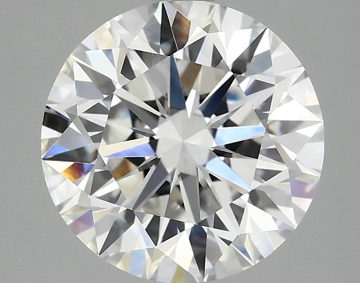 3.08 Carat Round Shaped Excellent Cut VS1 IGI Certified Lab Grown Diamond