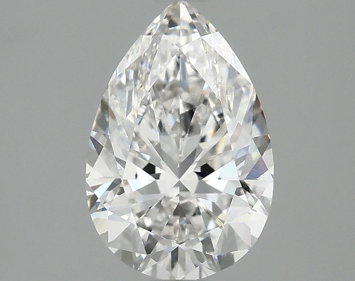 2.07 Carat Pear Shaped Excellent Cut VS1 IGI Certified Lab Grown Diamond