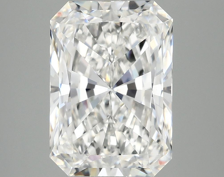 4.09 Carat Radiant Shaped Ideal Cut VVS2 IGI Certified Lab Grown Diamond