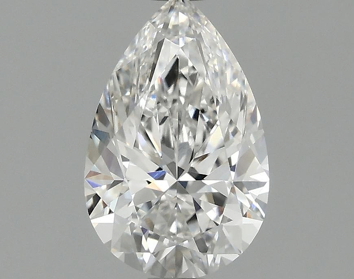 1.04 Carat Pear Shaped Ideal Cut VVS2 IGI Certified Lab Grown Diamond