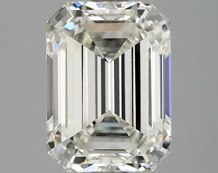 2.98 Carat Emerald Shaped Excellent Cut VS2 IGI Certified Lab Grown Diamond