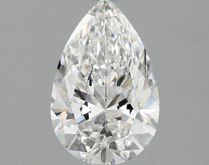 1.06 Carat Pear Shaped Ideal Cut VVS2 IGI Certified Lab Grown Diamond