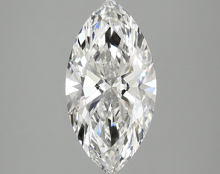 2.08 Carat Marquise Shaped Ideal Cut VVS1 IGI Certified Lab Grown Diamond
