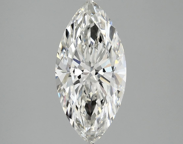 2.0 Carat Marquise Shaped Excellent Cut VVS2 IGI Certified Lab Grown Diamond