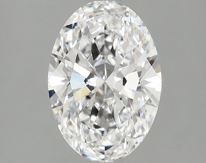 1.5 Carat Oval Shaped Ideal Cut VVS2 IGI Certified Lab Grown Diamond