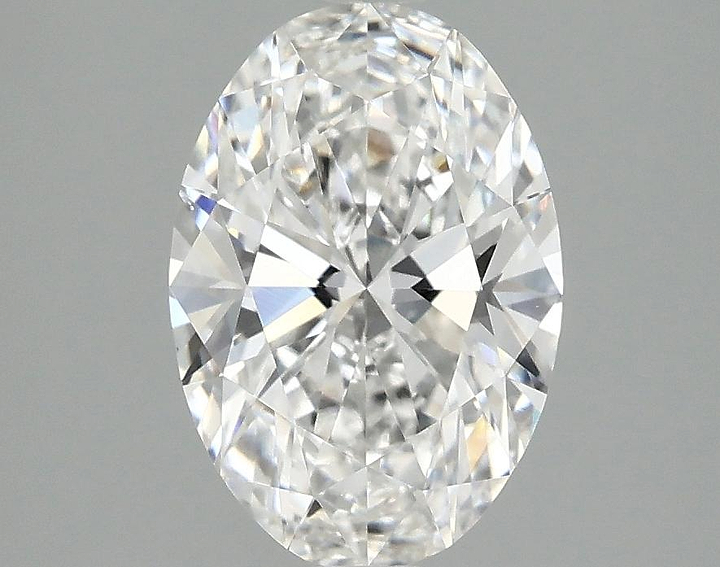 2.02 Carat Oval Shaped Ideal Cut VVS2 IGI Certified Lab Grown Diamond