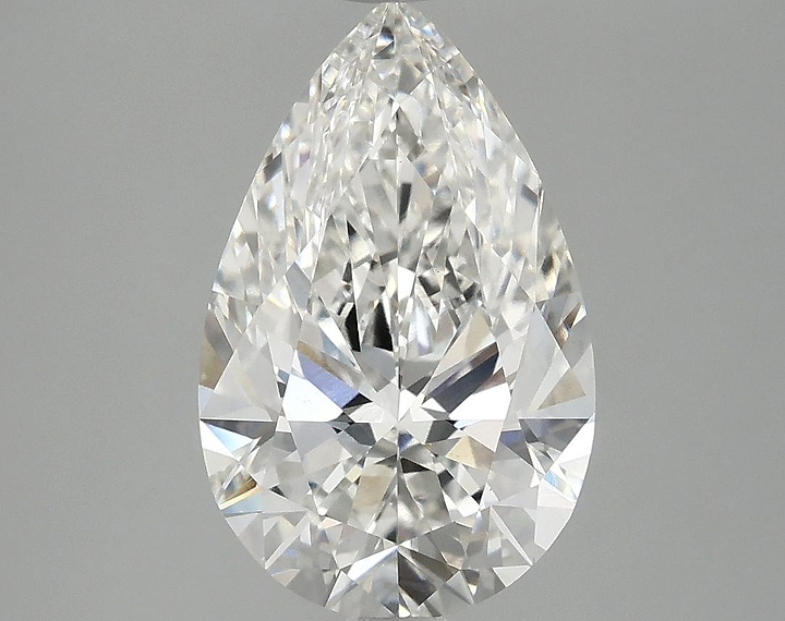 3.1 Carat Pear Shaped Ideal Cut VS1 IGI Certified Lab Grown Diamond