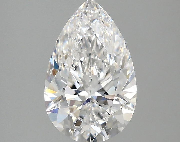 1.97 Carat Pear Shaped Ideal Cut VVS2 IGI Certified Lab Grown Diamond