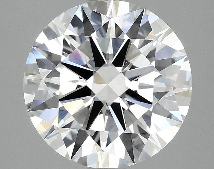 2.98 Carat Round Shaped Ideal Cut VVS2 IGI Certified Lab Grown Diamond