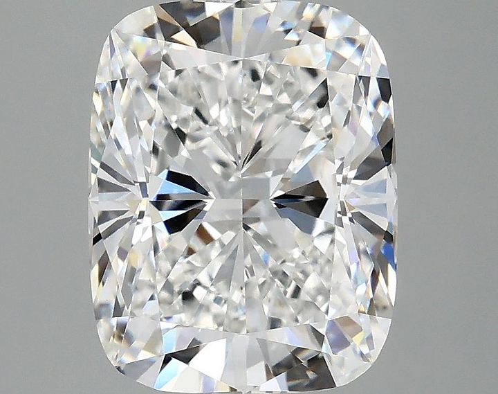 3.98 Carat Cushion Shaped Excellent Cut VVS2 IGI Certified Lab Grown Diamond