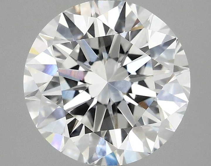 3.09 Carat Round Shaped Excellent Cut VVS2 IGI Certified Lab Grown Diamond