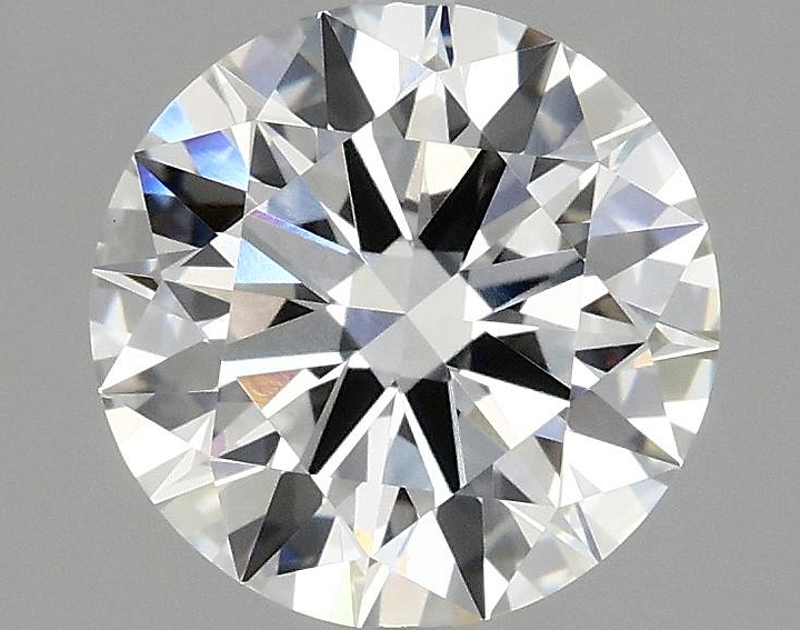 2.08 Carat Round Shaped Ideal Cut VVS2 IGI Certified Lab Grown Diamond
