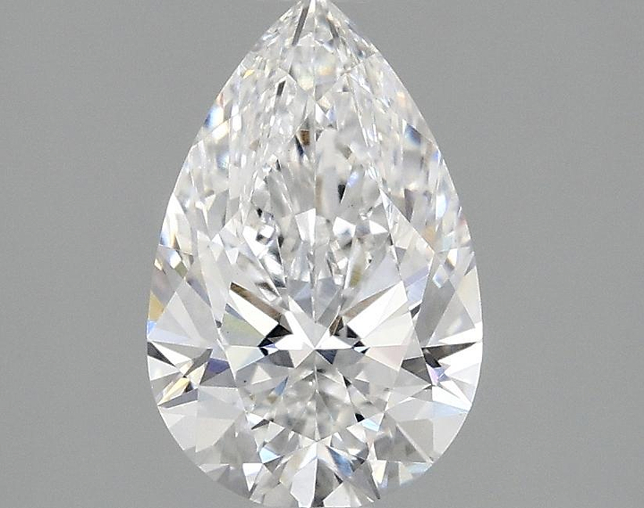 1.48 Carat Pear Shaped Ideal Cut VS1 IGI Certified Lab Grown Diamond