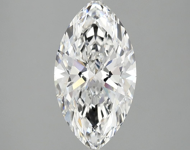 2.02 Carat Marquise Shaped Excellent Cut VVS2 IGI Certified Lab Grown Diamond