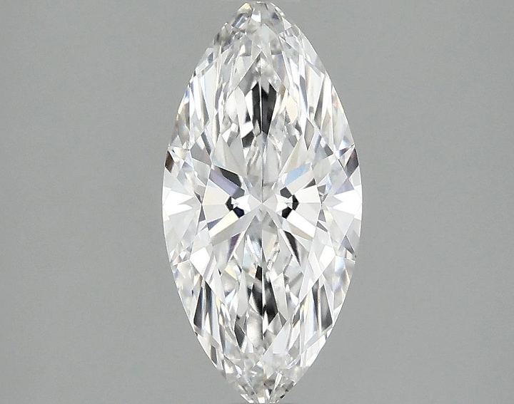 1.36 Carat Marquise Shaped Excellent Cut VVS2 IGI Certified Lab Grown Diamond