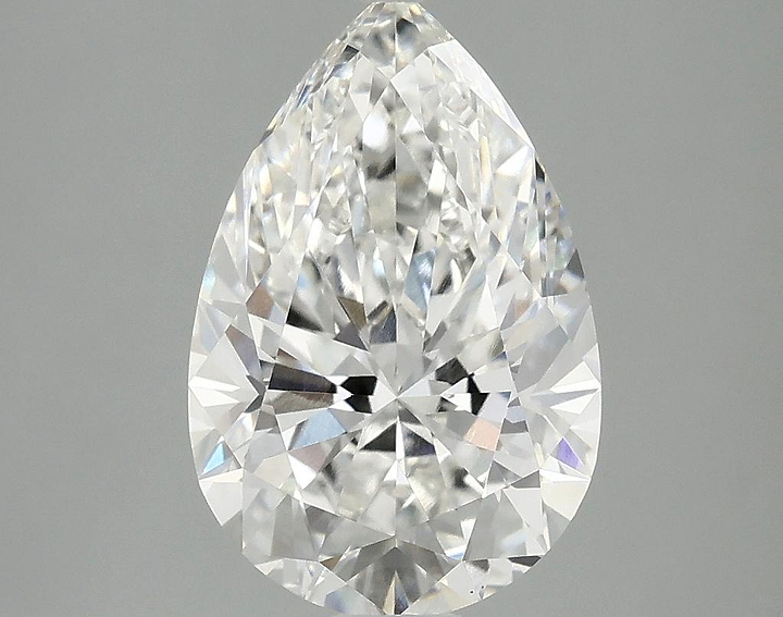 3.09 Carat Pear Shaped Excellent Cut VS1 IGI Certified Lab Grown Diamond