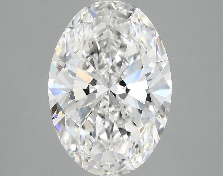 2.01 Carat Oval Shaped Ideal Cut VVS2 IGI Certified Lab Grown Diamond
