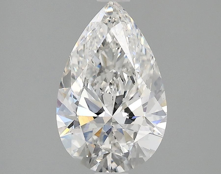 1.59 Carat Pear Shaped Ideal Cut VS1 IGI Certified Lab Grown Diamond