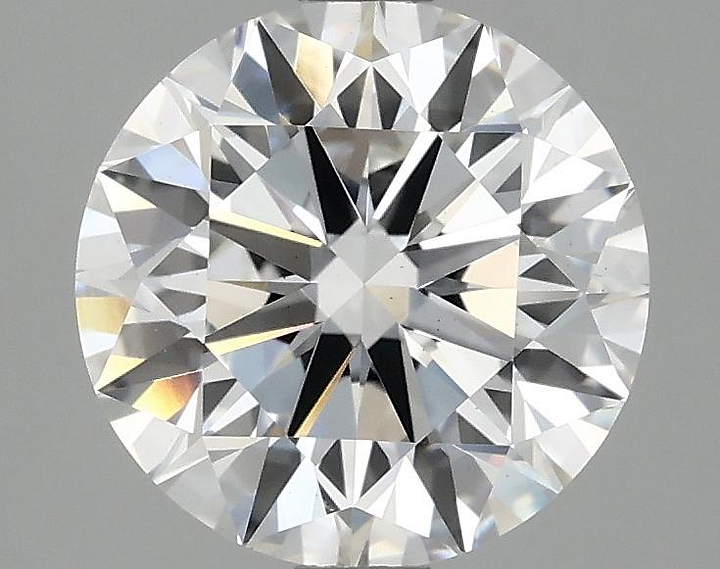 2.55 Carat Round Shaped Ideal Cut VS2 IGI Certified Lab Grown Diamond