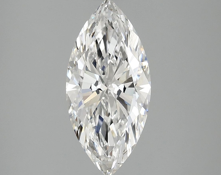 1.97 Carat Marquise Shaped Excellent Cut VVS2 IGI Certified Lab Grown Diamond