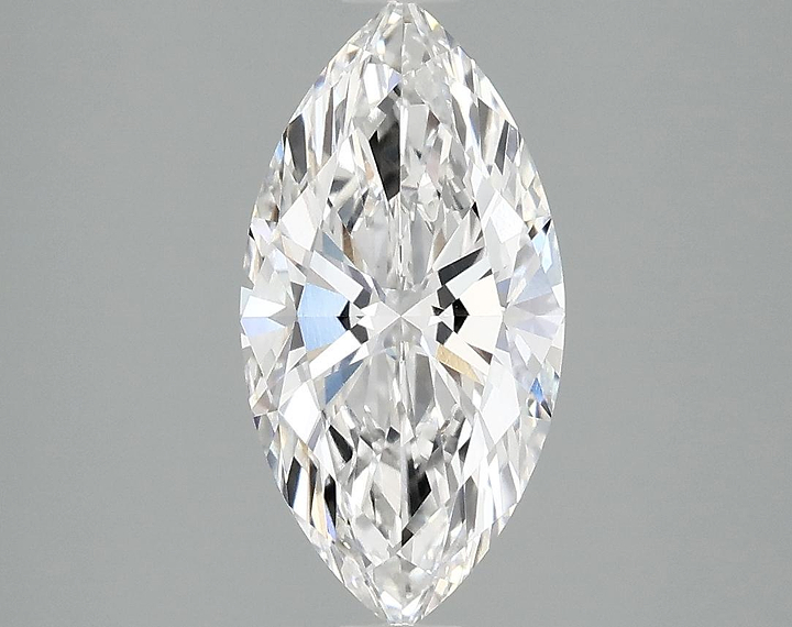 2.0 Carat Marquise Shaped Ideal Cut VVS2 IGI Certified Lab Grown Diamond