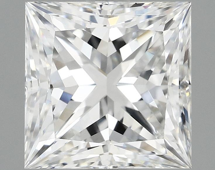 2.08 Carat Princess Shaped Ideal Cut VS1 IGI Certified Lab Grown Diamond