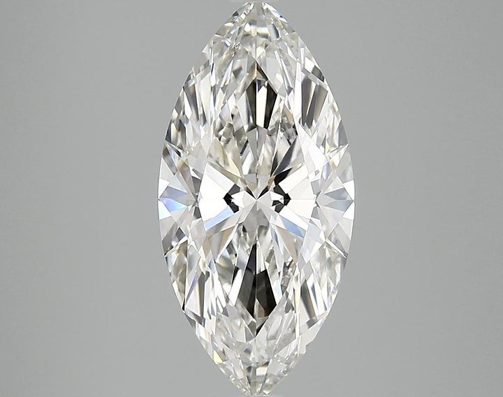 2.91 Carat Marquise Shaped Excellent Cut VVS2 IGI Certified Lab Grown Diamond