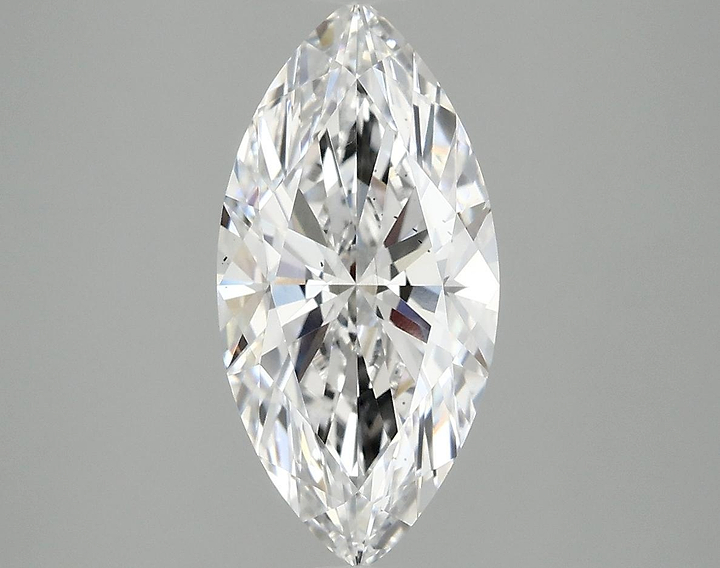 2.5 Carat Marquise Shaped Ideal Cut SI1 IGI Certified Lab Grown Diamond