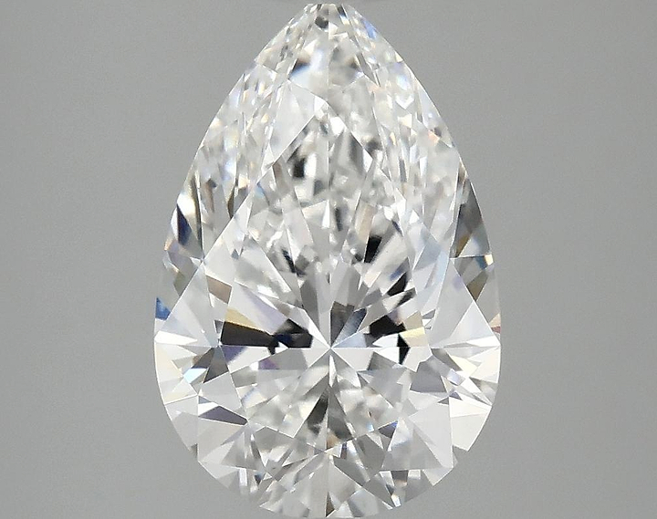 3.02 Carat Pear Shaped Excellent Cut VS1 IGI Certified Lab Grown Diamond